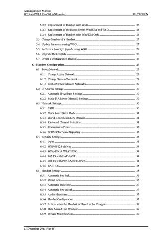 File:OpenStage WL3, WLAN Handset, Administrator Documentation, Issue 1.pdf