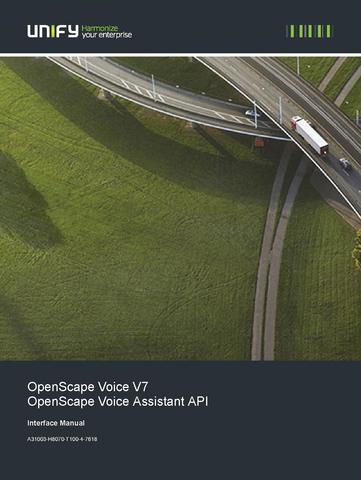File:OpenScape Voice V7, Assistant API Interface Manual.pdf