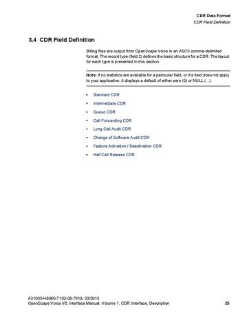File:OpenScape Voice V6, CDR Interface Manual.pdf