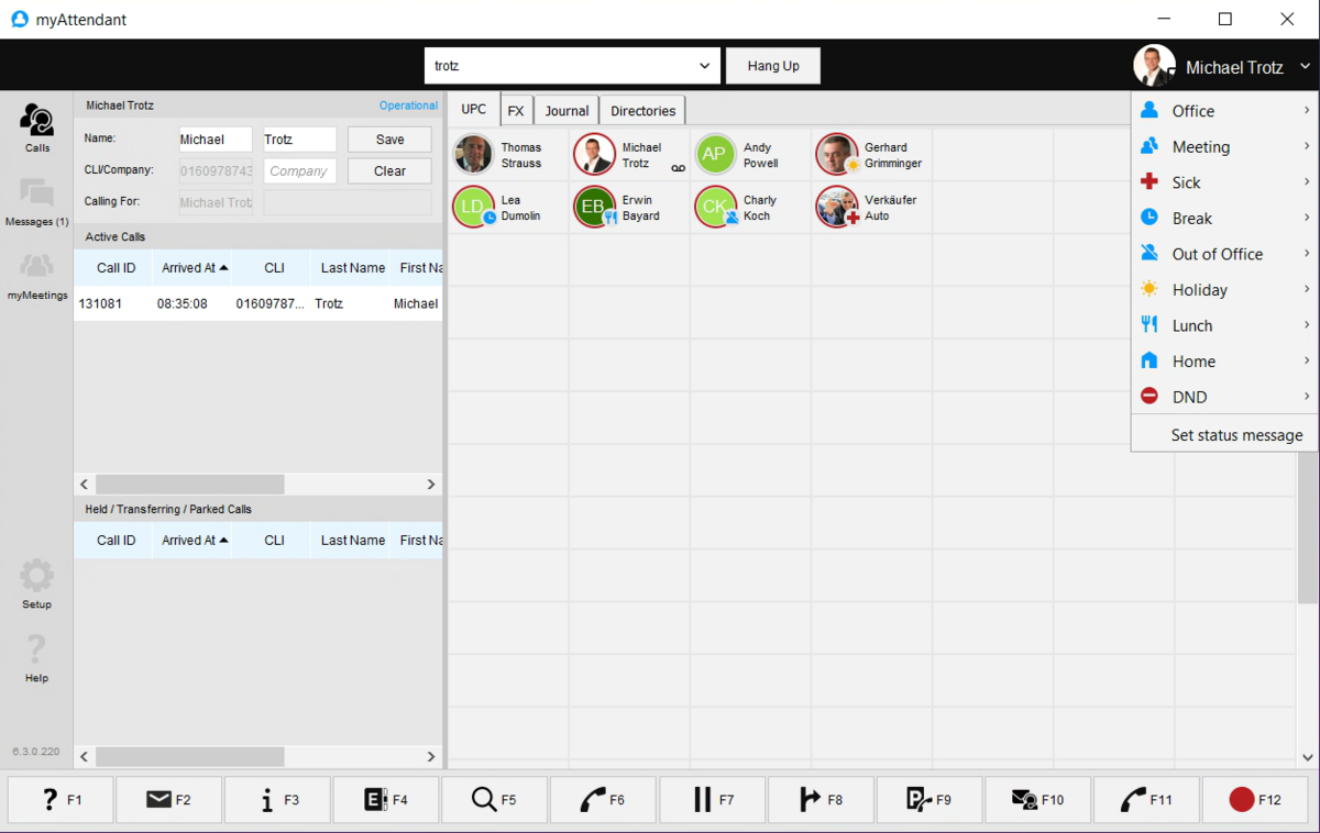 MyAttendant - Unify OpenScape Experts Wiki