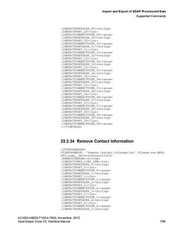 File:OpenScape Voice V5, SOAP-XML Interface Manual.pdf