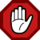 stop hand.svg